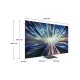 Samsung Smart TV 85” QE85QN900DTXZT Neo QLED 8K Mini LED Graphite Black 2024, Processore NQ8 AI GEN3, 8K AI Upscaling Pro, Infinity Air Design, Dolby Atmos 4