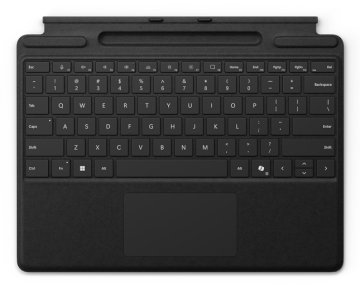 Microsoft Surface Pro Keyboard with pen storage Microsoft Cover port Nero
