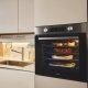 Candy CA6 N5B3EHTX 78 L Nero, Acciaio inox 24