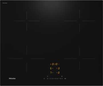 Miele KM 7361 FL Nero Da incasso 62 cm Piano cottura a induzione 4 Fornello(i)