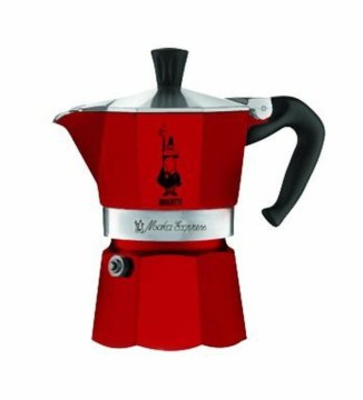 Bialetti 4941 caffettiera manuale Moka Rosso