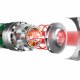 Hoover HF322TH 011 Aspirapolvere elettrica Batteria Secco Tessuto Senza sacchetto 0,7 L 240 W Titanio 39