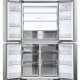Haier Cube 90 Serie 7 HCR7918ENMP frigorifero 4 porte Libera installazione 629 L E Platino, Acciaio inox 18