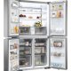 Haier Cube 90 Serie 7 HCR7918ENMP frigorifero 4 porte Libera installazione 629 L E Platino, Acciaio inox 19