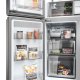 Haier Cube 90 Serie 7 HCR7918ENMP frigorifero 4 porte Libera installazione 629 L E Platino, Acciaio inox 24