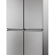 Haier Cube 90 Serie 7 HCR7918ENMP frigorifero 4 porte Libera installazione 629 L E Platino, Acciaio inox 4
