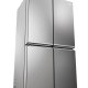 Haier Cube 90 Serie 7 HCR7918ENMP frigorifero 4 porte Libera installazione 629 L E Platino, Acciaio inox 5