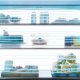 Haier Cube 90 Serie 7 HCR7918ENMP frigorifero 4 porte Libera installazione 629 L E Platino, Acciaio inox 8