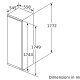 Bosch Serie 4 Congelatore monoporta da incasso, 177.2 x 55.8 cm 8