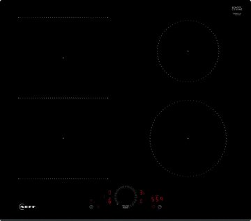 Neff N 70 Nero Da incasso 60 cm Piano cottura a induzione 4 Fornello(i)