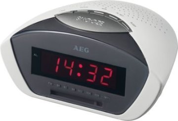 AEG MRC 4116 Orologio Grigio, Bianco