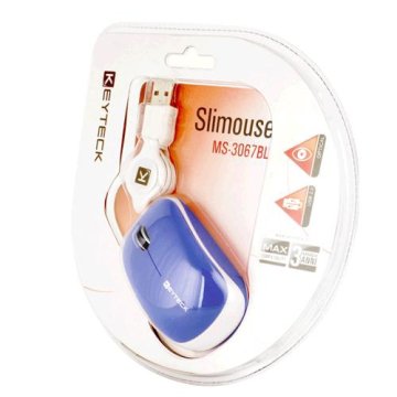 Keyteck MS-3067BL mouse Ambidestro USB tipo A Ottico