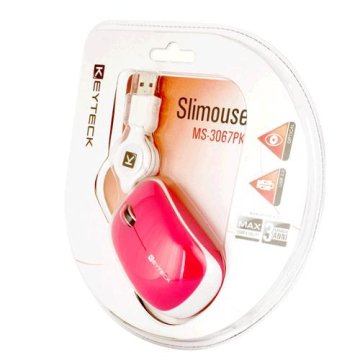 Keyteck MS-3067PK mouse Ufficio Ambidestro USB tipo A Ottico