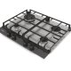 Haier Series 2 HAHG6BR4S2X Acciaio inox Da incasso 59.5 cm Gas 4 Fornello(i) 4