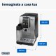 De’Longhi Dinamica Plus - Macchina Automatica per Caffè in Chicchi, 24 bevande one-touch, Argento/Nero (ECAM380.85.SB) 12