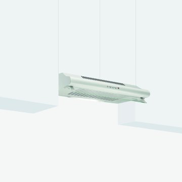 Glem Gas GHC631WH cappa aspirante Incassato Bianco 235 m³/h