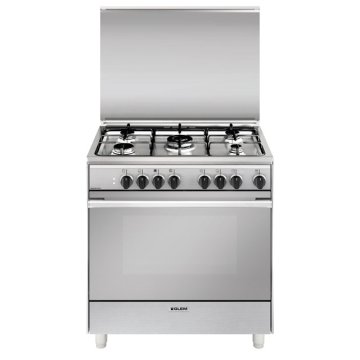 Glem Gas U865MI6 cucina Elettrico Acciaio inox