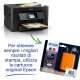Epson WorkForce Pro WF-3825DWF, stampante multifunzione A4 getto d'inchiostro (stampa, scansione, copia), Display LCD 6.8cm, WiFi Direct, 3 mesi inchiostro incluso con ReadyPrint 10