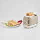 Ariete 155 Tostapane Vintage 2 fette di pane - con pinze - 6 livelli di tostatura - 810 Watt- Acciaio Inox - Linea Vintage - Beige 6