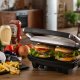 Ariete 1911 Toast & Grill Slim - Piastra elettrica antiaderente per toast e sandwich - piastra rigata - 1000 Watt - Argento 7