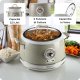 Ariete 2904 Rice Cooker - Cuociriso Elettrico con bowl in ceramica - Sushi fatto in casa - Multicooker - Linea Vintage - 3,5 L - 650 W - Beige 11