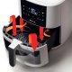 Ariete 4630 Friggitrice ad aria 9L, 1500 W, Capacità 9L, Capacità di cottura 3,5kg, 8 programmi preimpostati, Temperatura fino a 200°, Cestello trasparente per controllo cottura, Bianco 4
