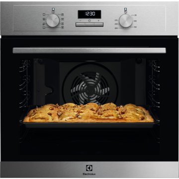 Electrolux EOH3H04X forno 72 L Nero, Acciaio inox