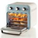 Ariete 4632 Friggitrice ad aria e forno Vintage, 1400W, 2in1, Capacità 16L, Accessori inclusi, Timer 60 minuti, Doppio vetro, Celeste 3