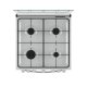 Indesit IS67G4PHW/E/1 Cucina Elettrico Gas Nero, Bianco 7