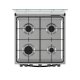 Indesit IS67G4PHX/E/1 Cucina Elettrico Gas Nero, Acciaio inox 6