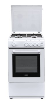 De’Longhi DL554GW cucina Gas Bianco