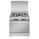 Glem Gas U865VI cucina Elettrico/Gas Acciaio inox 2