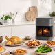 Panasonic NF-CC500SXE friggitrice Singolo 5 L Indipendente 1450 W Friggitrice ad aria calda Grigio 23