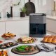Panasonic NF-CC500SXE friggitrice Singolo 5 L Indipendente 1450 W Friggitrice ad aria calda Grigio 30