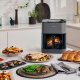 Panasonic NF-CC500SXE friggitrice Singolo 5 L Indipendente 1450 W Friggitrice ad aria calda Grigio 31