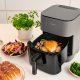 Panasonic NF-CC500SXE friggitrice Singolo 5 L Indipendente 1450 W Friggitrice ad aria calda Grigio 46