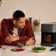 Panasonic NF-CC500SXE friggitrice Singolo 5 L Indipendente 1450 W Friggitrice ad aria calda Grigio 48