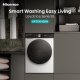 Hisense lavatrice WF5S1045BW 10,5 Kg Classe A Auto dosaggio Vapore WiFi 27