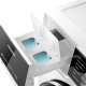 Hisense WF5S1045BW lavatrice Caricamento frontale 10,5 kg 1400 Giri/min Bianco 6