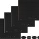 Neff T66YYY4C0 piano cottura Nero Da incasso 60 cm Piano cottura a induzione 4 Fornello(i) 2