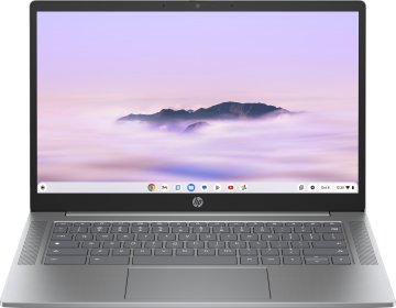 HP Chromebook 14a-nf0010nl Intel® Core™ i3 i3-N305 35,6 cm (14") Full HD 8 GB LPDDR5-SDRAM 256 GB eUFS Wi-Fi 6E (802.11ax) ChromeOS Argento