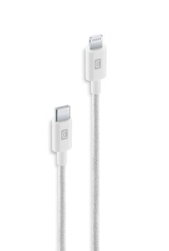 Cellularline Cavo Telato 150 cm USB-C to LIGHTNING Cavo telato ultra-resistente