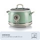 Ariete 2904 Rice Cooker - Cuociriso Elettrico con bowl in ceramica - Sushi fatto in casa - Multicooker - Linea Vintage - 3,5 L - 650 W - Verde 9