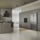 Haier Cube 90 Serie 5 HCR5919ENMP frigorifero side-by-side Libera installazione 528 L E Platino, Acciaio inox 19