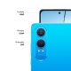 OnePlus Nord CE4 Lite Smartphone, Doppia fotocamera 50+2MP, Selfie 16MP, Display 6.67” 120HZ AMOLED FHD+, 5110mAh, RAM 8GB(Esp4GB/6GB/8GB)+ROM 256GB(Esp2TB), [Versione Italia], Mega Blue 8