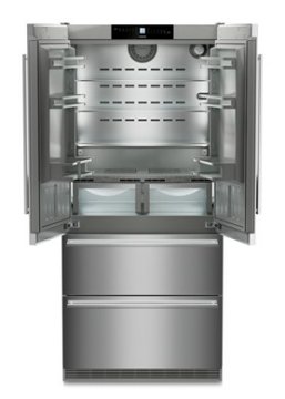 Liebherr 994875951 frigorifero side-by-side Libera installazione 522 L E Argento