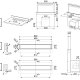 Smeg KDD90CNE2 cappa aspirante Aspirazione verso il basso Nero A 350 m³/h 3
