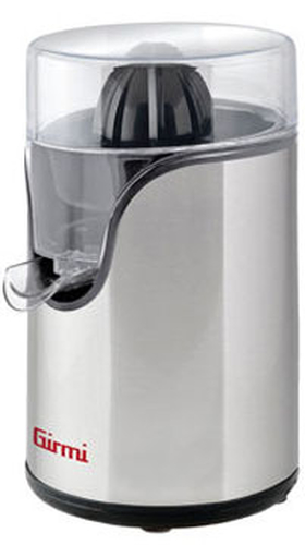 Spremiagrumi Elettrico Girmi SR5400 - Doppio Cono Per Agrumi, Beccuccio Anti-Goccia, Corpo In Acciaio Inox - Perfetto Per Spremute Fresche