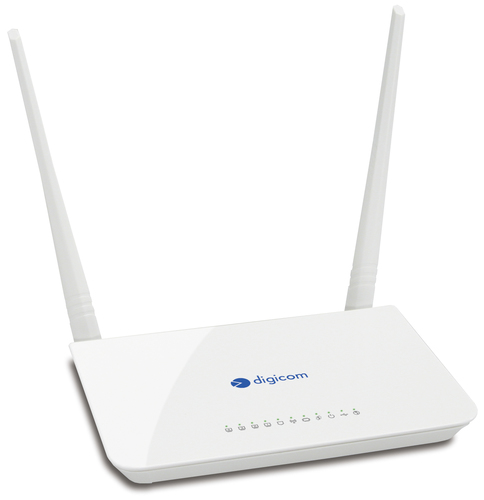 Digicom Router Photo 8E4570 - Digicom RAW304G-T07 router wireless Fast Ethernet Bianco ...