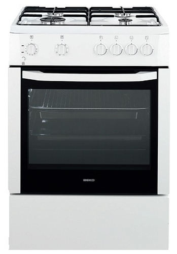 CSG62000DW - Beko CSG 62000 DW cucina Gas Bianco A - Cucine a gas - Cottura  - Negozi Elettronica Roma - Radionovelli